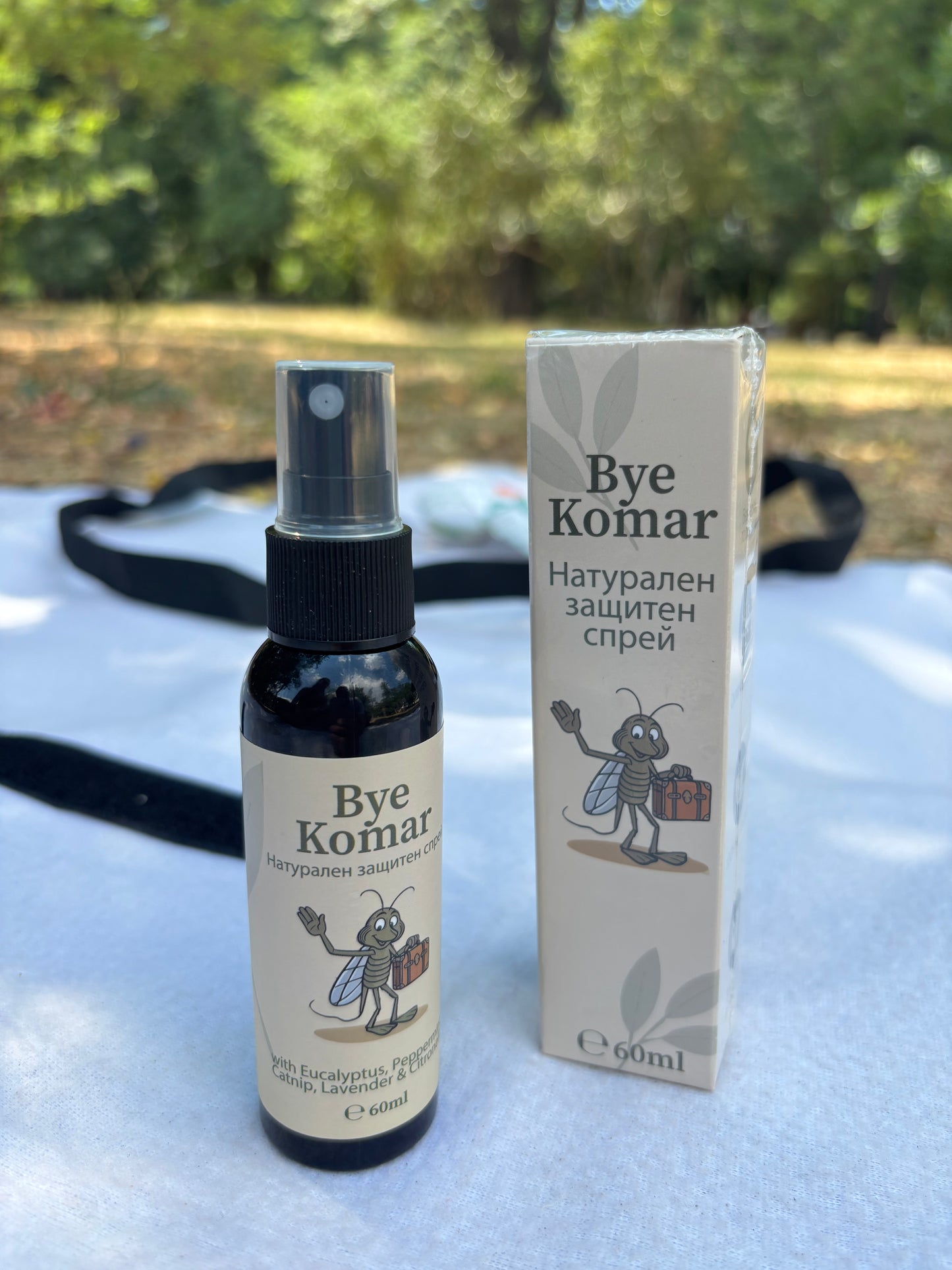 Bye Komar - Натурален защитен спрей за цялото семейство